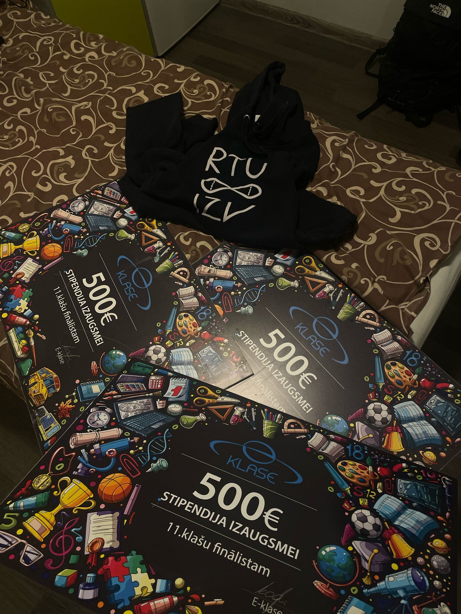 GVG E-klases stipendiju tāfeļu papildināšana