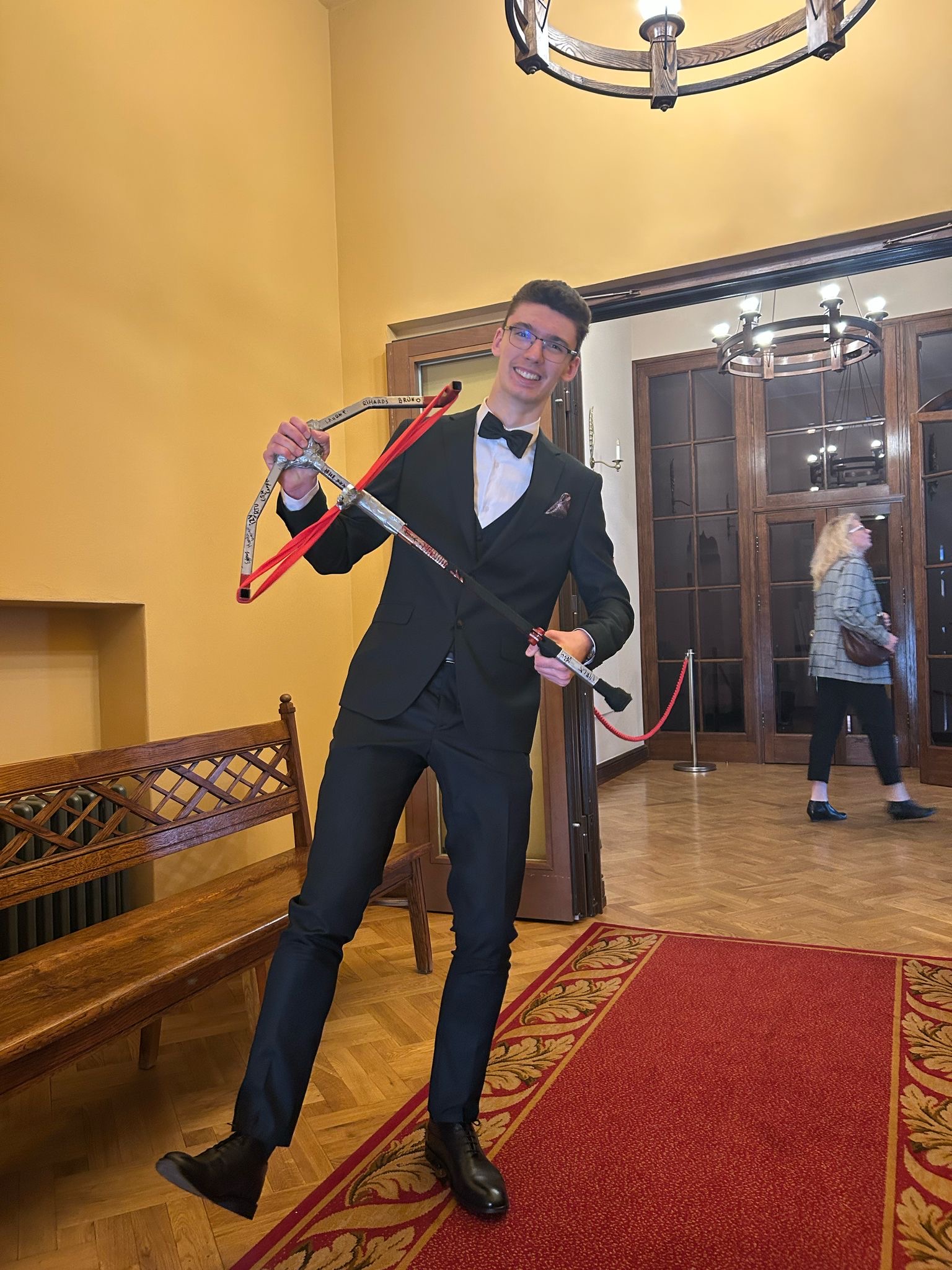 Arbalets apmeklē Rīgas pili!